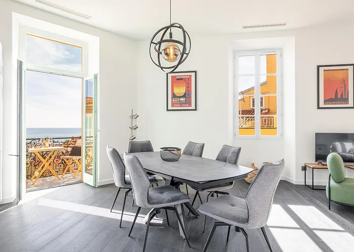 Le Brea, Elegant Appartement, Jolie Vue شقة