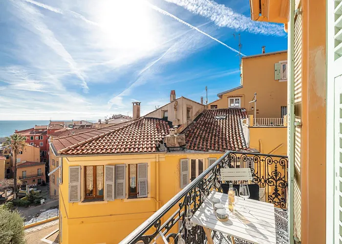 Апартаменти Le Brea, Elegant Appartement, Jolie Vue Мантон